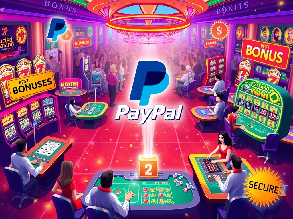 jouez et gagnez sur un casino avec paypal